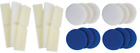 11266276 Monster Pets Aquarium Foam Filter Blocks Polish Pads 080687836437