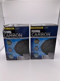 Mppp147 2 Fluval Activated Carbon External Filter Media Aquarium 100g Nylon Bags 3 Pack