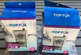 Cn10 2 New Top Fin Cn-s Refill For Corner Filter 6 Count Nib But Box Damaged