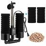 761344476042 Aqqa Aquarium Sponge Water Filter Power Driven Double