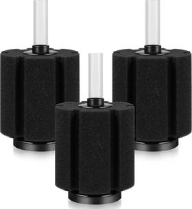 A Airmachin 705353887963 Aquarium Sponge Filter Fish Tank Filters For Up To 60 Gallon 3-pack