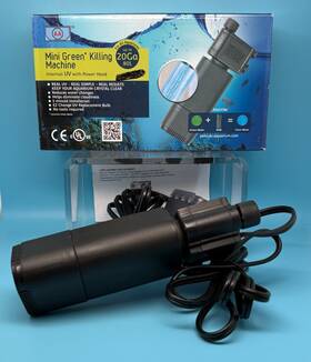 Gkm3w Aa Aquarium Mini Green Killing Machine - Internal Uv With Powerhead Filter