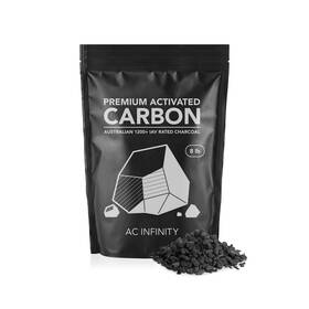 Ac Infinity 819137024236 Premium Activated Carbon 8 Lb. Australian Charcoal Supply Replacement For 4 Inch