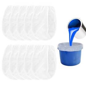 Accencyc 738170841436 Paint Strainer Bag 1 Gallon Filter With Elastic Drawstring Nyl