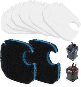 Adabuing 313028668627 Replacement Canister Filter Pads For Amosijoy Pondforse Coospider-re