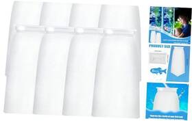 Rfs-08 Aemygo 7 Inch Rectangle Filter Sock 8 Pcs Saltwater Aquarium Bags 200 M
