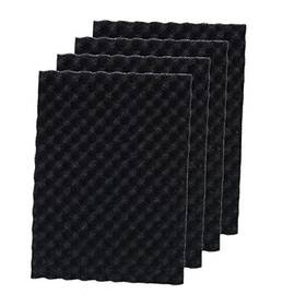 30ppi Afacygn 705353252457 4 Pack Aquarium Filter Media Bio Sponge Pad 16 X 12 1 Inch Black 4pack