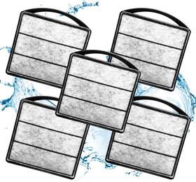 Aipu Pet Appliances Inc. 313048169111 Tararium Aquarium Turtle Tank Filter 5pcs Low Water Level Power Replaceme