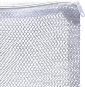 Alegi 313041623610 Large Filter Media Bags Aquarium Mesh With Plastic Zipper White Ne