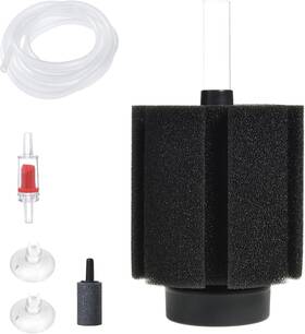 Alegi 445012046081 Aquarium Bio Sponge Filter With Ceramic Media For Clear And Quiet