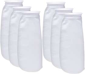 Alegi 696397491943 Aquarium Filter Socks 4 Inch By 14 Long 200 Micron - Ring Aqu