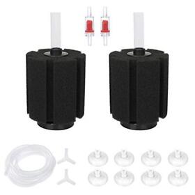 Alegi Aquarium Sponge Filter For 20 Gallon Fish Tank Betta Nano Shrimp Fry