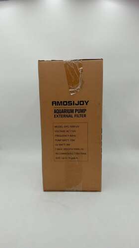 Amosijoy 716172439813 265gph 3-stage Canister Filter Ultra-quiet External Aquarium