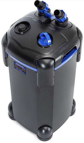 Epc-1000-uv Amosijoy 265gph 3-stage Canister Filter Ultra-quiet External Aquarium With Free M