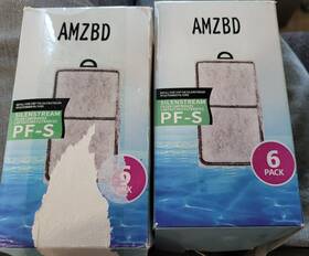 Pf-s-6-amzbd Amzbd Pf-s Top Fin Silenstream Pf10 Power Filter Cartridges 8 Filtes 5.5x3.1