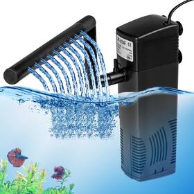 Jp-014f Aopu Lighting Jinyun Co. Ltd. Tararium Fish Tank Filter Rainfall Small Aquarium Internal For 20-55 Gall