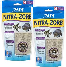 Api 445035463452 Size 6 Aquarium Canister Filter Filtration Pouch 1-count Bag 2-pack
