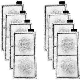 Aqqa 761344479128 8 Pack Aquarium Filter Cartridge Fish Tank For Inte