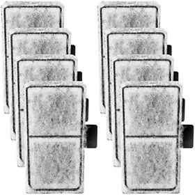Aqqa 8 Pack Aquarium Filter Cartridge Fish Tank