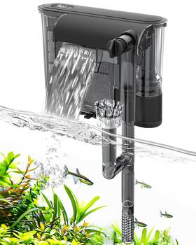 Aq069-m Aqqa Hang On Back Aquarium Filter Upgrade Activated Carbon Biochemical Filteratio
