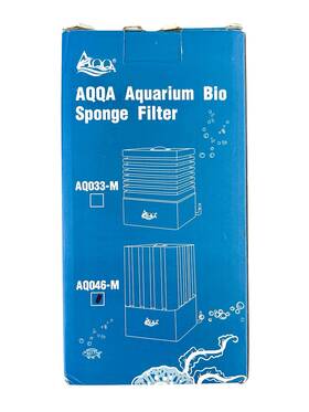 Aqo46-m Aqqa Aquarium Bio Sponge Filter - Aq046m Below 60 Cm