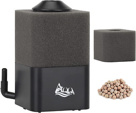 Aqqa Aquarium Biochemical Sponge Filter Ultra Quiet Submersible Fish Tank Foam F