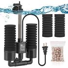 Aqqa Aquarium Electric Power Sponge Filter 3w 5w Silence Submersible Foam