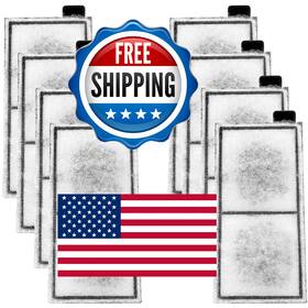 B094r21lfh Aqqa 8-pack Aquarium Filter Cartridge Replacement For Large Internal Fish Tank F