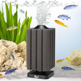 Gus-aq060-s-us Aqqa Aquarium Sponge Filter Submersible Small Fish Tank 20 Gallon Ultra Q