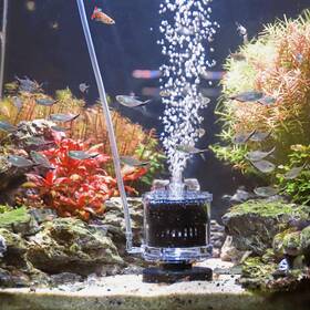 Gus-filters-aq116-s Aqqa Aquarium Sponge Filter 5-20 Gallon Fish Tank Air-powered