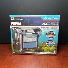 19610 Aqua-clear Fluval Aquaclear Ac50 Aquarium Power Filter - New 6109