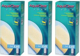 Aqua Clear 313016932990 Aquaclear 110 Foam Insert 3-pack