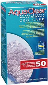 A614 Aqua Clear 50 Zeo-carb Filter Insert Aquarium Replacement Media