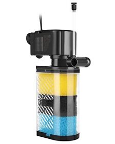 Aqua Miracle Aquarium Filters 3-stage Filter In-tank Internal