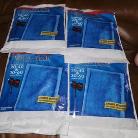 Aqua-tech 047431613300 Lot Of 4 Ez-change #3 Aquarium Filter Cartridge For 20-40 30-60