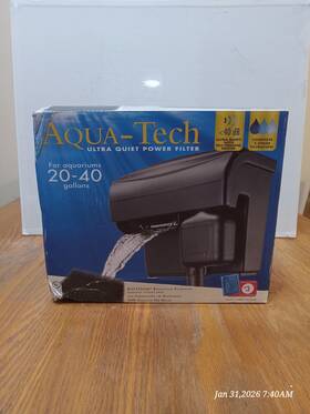 18102 Aqua-tech Ultra Quiet Power Filter For Aquariums 20-40 Gallon