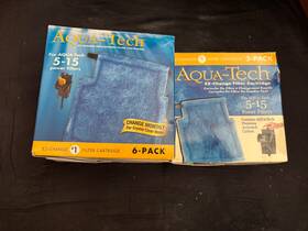 Aqua Tech 445003390346 9 Aqua-tech Ez-change #1 Filter Cartridge Blue 5-15 Filters 3 Pack And 6-pack