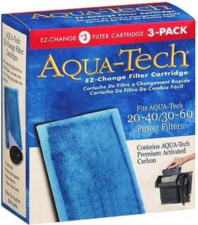 Aqua-tech 711181543698 Ez-change #3 Activated Carbon Filter Cartridges For 20-40 / 30-60