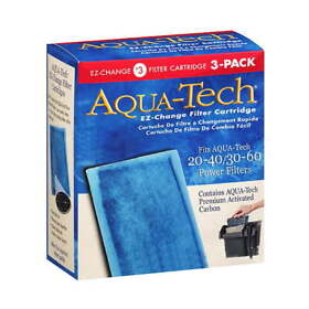 Aqua-tech Ez-change Aquarium Filter #3 Cartridge New 6-pack Free Shipping