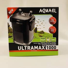 Aquael 810046380031 Ultramax 1000 External Water Canister Filter