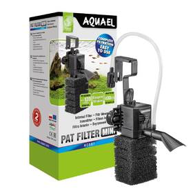 Aquael 828804000633 Pat Mini Internal Fish Tank Filter - Aquarium Sponge System Small Aq