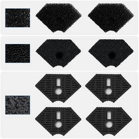 Xp-01b-p Aquamiracle Turtle Aquarium Filter Replacement Sponge Tank Rep