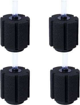 Aquaneat 313042662649 Aquarium Sponge Filter Breeding Fry Betta Shrimp Nano Fish Tank 4pcs L