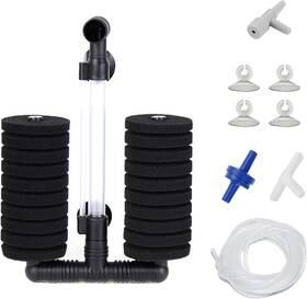 Aquaneat 445005277287 Double Bio Sponge Filter For Fry Betta Shrimp Nano Aquarium Fish Ta