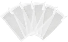 Aquaneat 445014572533 Aquarium Filter Media Bags 6pcs Fish Tank Extra Fine 100 Micron Mesh Ba