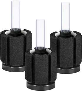 Aquaneat 696585051508 3 Pack Aquarium Bio Sponge Filter Breeding Fry Betta Shrimp Nano Fish