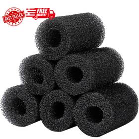 Aquaneat 744110198478 6-pack Pre-filter Sponge For Aquarium Shrimp Fry Fish Tank Filter 0.8 Inch Intake R