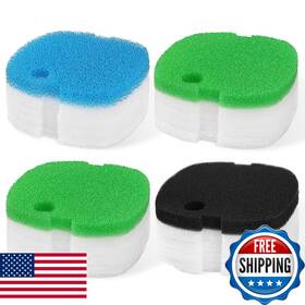 Aquaneat B07kc1kj65 Replacement Canister Filter Pads Compatible Sunsun Hw-302 Aquarium