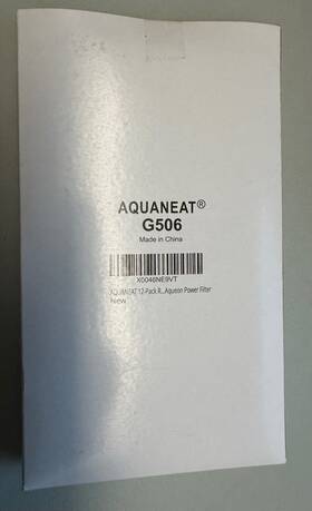 G506 Aquaneat Replacement Filter Cartridges 12-pack For Aqueon Power Filters
