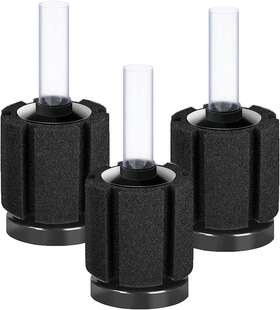 Sf-a135x3 Aquaneat 3 Pack Aquarium Bio Sponge Filter Breeding Fry Betta Shrimp Nano Fish Tank Sma